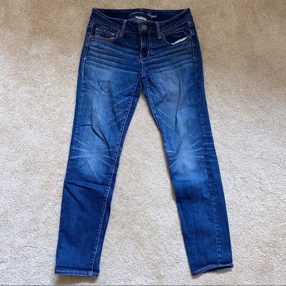 American Eagle Skinny Super Stretch Jeans 4P - Picture 2 of 5